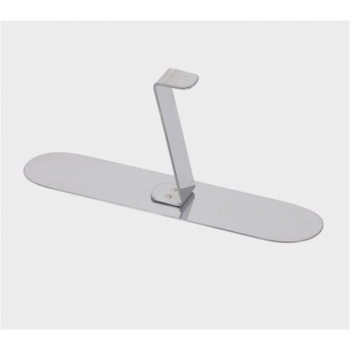De Buyer 3006.04 De Buyer Stainless Steel Obling Pusher for Pastry Rings - 14cmx3.2cm Finger & Individual Tart Rings