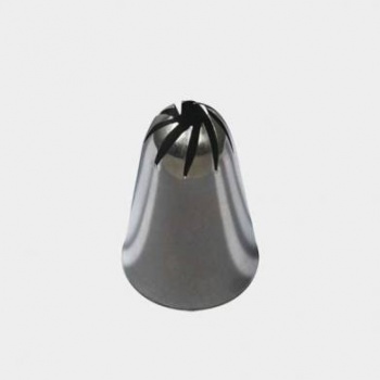 De Buyer Stainless Steel Pastry Tip Rose 8 Points - Ø 0.8cm