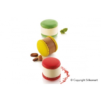 Silikomart 28.145.87.4565 Silikomart Professional MULTIFLEX 40 - Ø 45 h 25 mm - 7 Cavity - 40ml each. Silikomart Silicone Molds