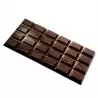 Polycarbonate Break Apart Tablet Chocolate Mold - 156 x 77 x 8 mm - 93gr - 3x1 Cavity - 275x175x24 mm