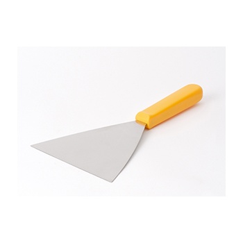 Chocolate World M1187 Stainless Steel Chocolate Scraper - 150 mm - 5.9'' Chocolate Scrapers and Shavers