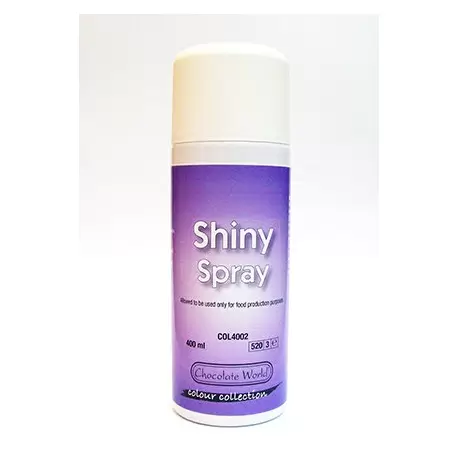 Chocolate World COL4002 Shiny Spray - 400ml Sprays for Chocolate