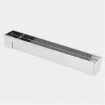 De Buyer 3205.04 De Buyer Stainless Steel Insert Log Mold with removable ends - Square Insert - 30 x 4.4 x 4 cm Log Molds