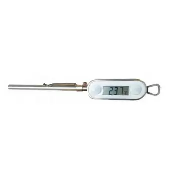 Pastry Chef's Boutique M306029 All Stainless Steel Pocket Waterproof Thermometer IP65-50° +300°C - Thermomethers