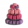 Pastry Chef's Boutique M12065 Small Clear Macarons Pyramid Holder - Holds 35-40 Macarons - Height: 20 cm - Base: Ø 18 cm - Pa...