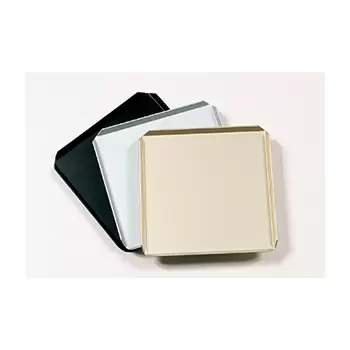 Chocolate World SIL9022 Black Square Plastic Display Tray for Chocolates - 170 x 170 mm Display for Chocolates