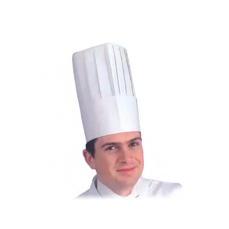 Pastry Chef's Boutique M05856 High Style Adjustable Chef's Hat 26.5 cm - 10pcs Chef Hats