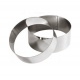 Pastry Chef's Boutique M06864 Special Wedding Cake Stainless Steel High Cake Ring - 11 cm High - Ø 14 cm Extra High Wedding C...