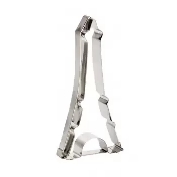 Pastry Chef's Boutique M02548 Stainless Steel Eiffel Tower Pastry Cutter Specialty Cookie Cutters
