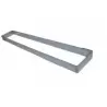 Pastry Chef's Boutique M070210 Stainless Steel Long Rectangle Tart Frame 57 x 11 x 2.5cm Rectangle Tart Rings