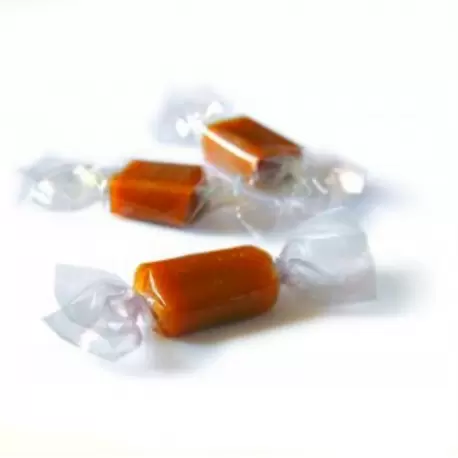 Pastry Chef's Boutique M23160 Clear Cellophane Caramel Wrappers - 8 x 8 cm - Pack of 1000 Chocolate and Candy Wrapping