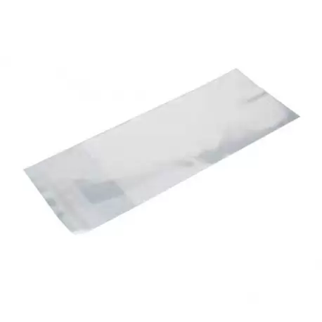 Pastry Chef's Boutique M23165 Clear Cellophane Chocolate Bars Wrappers with adhesive self closing - 180 x 90 mm - Pack of 500...