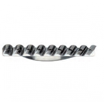 Pastry Chef's Boutique 02405 Stainless Steel Fluted Pastry Cutter - 25 cm Specialty Cookie Cutters