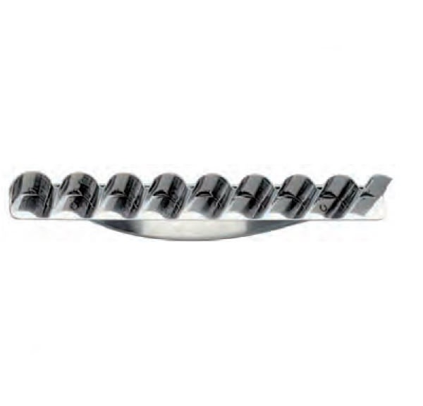 Pastry Chef's Boutique 02406 Stainless Steel Wavy Fluted Pastry Cut