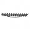 Pastry Chef's Boutique 02406 Stainless Steel Wavy Fluted Pastry Cutter 25 cm Specialty Cookie Cutters
