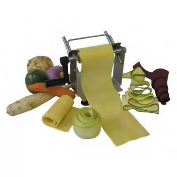 Bron Coucke 02036 Stainless Steel Fruit and Vegetable Coue Lanieres Strips Lasagna Cutter Mandolines and Slicers