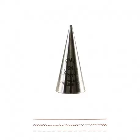 PME 24 Stainless Steel High Definition Calligraphy Writing Tip Writing Pastry Tips