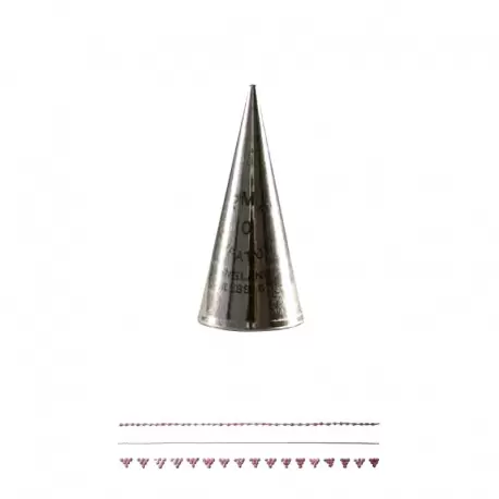 PME XST00 Stainless Steel High Definition Pastry Writing Tip - XST00 Writing Pastry Tips