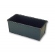 Matfer Bourgeat 341607 Matfer Bourgeat Exopan Steel Non-Stick Whole Wheat Bread Cake Mold - 10x 3 1/2x 3 Bread Molds