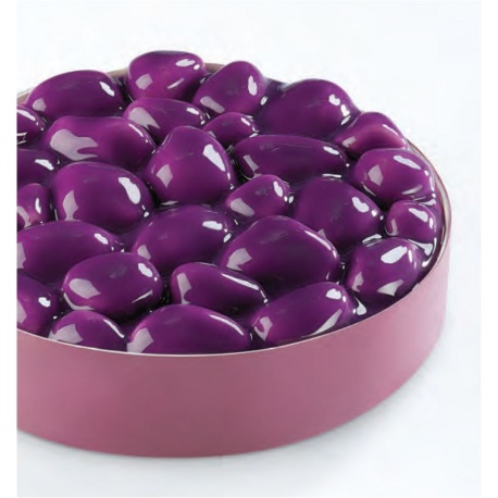 Pavoni KE038 Pavoni Silicone Entremets Mold - ROCKY - Ø 180 x 50 mm - Vol: 1 050 ml Pavoni Entremet Mold