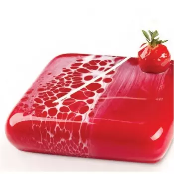 Pavoni KE043 Pavoni Silicone Entremets Mold - MARS - 165 x 165 x 40 mm - Vol: 1 000 ml Pavoni Entremet Mold