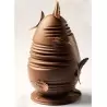 Pavoni KT169 Pavoni Thermoformed Mold - NICK - Easter Eggs Ø 130 x 200 mm - Weight: 380 g - 2 sets Thermoformed Chocolate Molds
