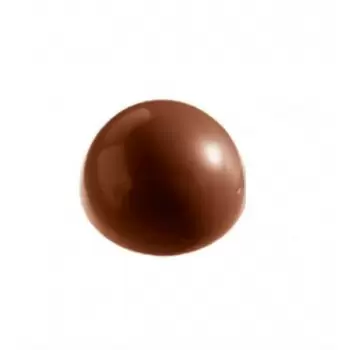 Polycarbonate Hemisphere Half Sphere Chocolate Mold Ø 30 - 30 x 30 x 15 mm - 9gr - 5x8 Cavity - Double Mold - 275x175x24mm