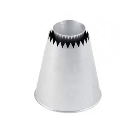 Martellato BXB01 Stainless Steel Sultan Pastry Tip Nozzle - High Cone Specialty Pastry Tips
