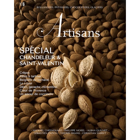 Stephane Glacier ART06 ARTISANS n°6 Boulangers, pâtissiers, chocolatiers, glaciers - Stephane Glacier - French Artisan Magazine