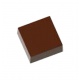 Chocolate World CW1000L42 Magnetic Polycarbonate Square Chocolate Mold - 30 x 30 x 11 mm - 11.5gr - 1x14 Cavity - 275x135x24m...