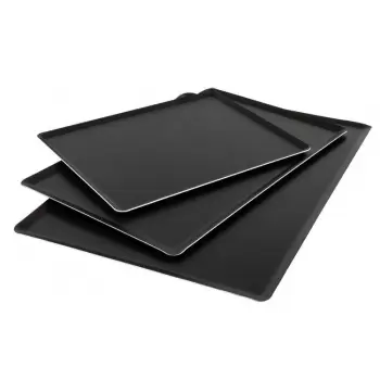 Matfer Bourgeat 310201 Matfer Bourgeat Exal Non Stick Aluminum Baking Sheet 15 3/4x 11 7/8x 5/8 Sheet Pans & Extenders