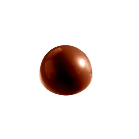 Cabrellon 17167 Polycarbonate Chocolate Mold Hemisphere Half Sphere - Ø32 mm - 6X4 pc - 12 gr - 275x175x24mm Sphere & Domes M...