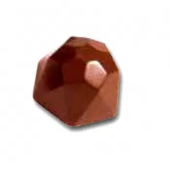 Cabrellon 236B Polycarbonate Chocolate Mold Diamond Praline Mold - Ø27x29x22 mm - 5x7 pc - 10 gr - 275x175x26 mm Traditional ...