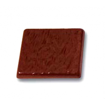 Cabrellon 13630 Polycarbonate After Eight Chocolate Bar Mold - 43x43x4 mm - 3x5 pcs - 9 gr - 275x175mm Tablets Molds