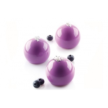 Silikomart 36.259.87.0065 Silikomart Professional TRUFFLES 70 Silicone Truffles Spheres Mold -Ø 52 h 45 mm - 70ml - 8 Cavity ...