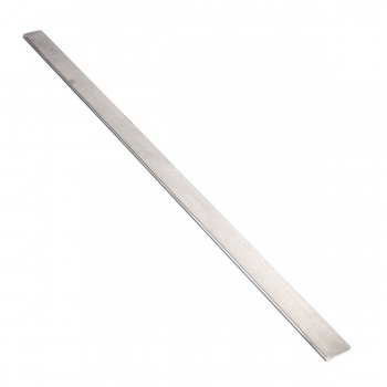 Pastry Chef's Boutique M1070 Aluminum Pastry and Confectionery Ruler 500 x 20 x 3 mm Ruler and Pastry Combs