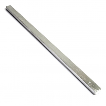 Pastry Chef's Boutique M1073 Aluminum Pastry and Confectionery Ruler 500 x 20 x 10 mm Ruler and Pastry Combs