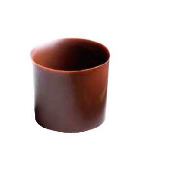 Polycarbonate Chocolate Shells Molds - Round - 4x6 Cavity - Ø 33x30 mm -  5 gr - 275x175x33