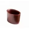Chocolat Form POP1211 Polycarbonate Chocolate Shells Molds - Ovale - 4x6 Cavity - 40x28x30 mm - 5 gr - 275x175x33 Chocolate C...