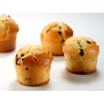 Pavoni PX056 Pavoflex silicone moulds 600x400 mm - Big Muffin Ø 85x50 mm - Vol. 235 ml - 24 indents Pavoflex Single Portion Mold