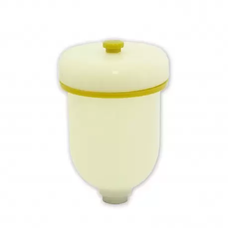 PLM-100 4 oz. (100 ml) Plastic Cup with cover for HVLP Gravity Feed Spraying Gun - Fit the RF902 and PLMG-10 Accessories