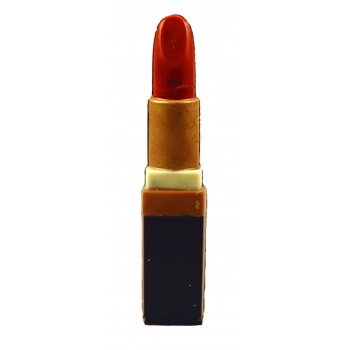 Chocolate World H661074-C Polycarbonate Chocolate Lipstick Mold - 190 mm x 42 mm x 38 mm Object Mold