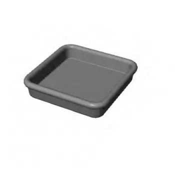 Pavoni PLATES UM PAVONI Cookmatic Square Tart Shells Plates 69 x 69 x 15 mm - 12 Cavity Other Machines