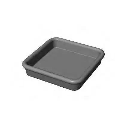 Pavoni PLATES UM PAVONI Cookmatic Square Tart Shells Plates 69 x 69 x 15 mm - 12 Cavity Other Machines