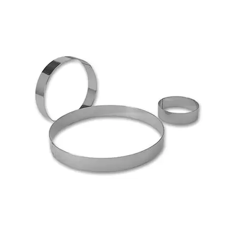 Matfer Bourgeat 371406 	Mousse Ring Ø 6 1/4" - 1 3/4''' High (45mm) Mousse Rings - 1 3/4''' - 2'' High (45mm- 50mm)