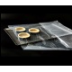 Pastry Chef's Boutique SR0025 High Density Dough Sheet Pans Plastic Bags - 500 x 700 mm - 45 Microns - 100 pcs Acetate Rolls ...
