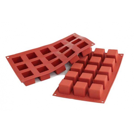 Many Mini Cubes Silicone Mold