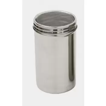 De Buyer 4782.00N De Buyer Stainless Steel Sugar Dredger - Mesh - 6.5 cm dia x 12 cm - 10 oz Sifters and Strainers