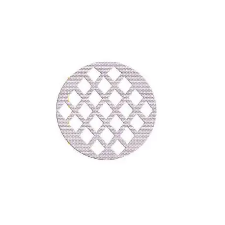 Mae 012413 Sil'Tip Round Silicone Bread Mask Mat for Bread Design - Grid Silpat Baking Mat
