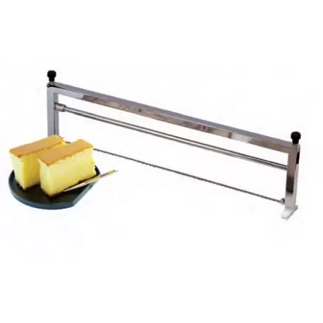 Pastry Chef's Boutique 1320 Professional Adjustable Genoise Cake Layers Cutter - 50 cm Cake Dividers, Lifters and Cake Knives Pastry Chef's Boutique 1320 Professional Adjustable Genoise Cake Layers Cutter - 50 cm Cake Dividers, Lifters and Cake Knives